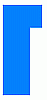 RECTANGLE WITH RIGHT STEP - BLUE