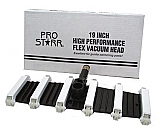 Pro Service 19" Flex Vac, 2" Port w/ 1-1/2" Adapter, Metal Swivel Handle