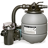 HAYWARD 13" 30GPM VL SERIES SAND FILTER PUMP SYSTEMS - ABOVE GROUND POOLS UP TO 10K GALLONS