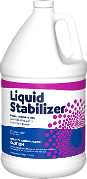 Liquid Stabilizer UV Shield - 1 Gallon (Cyanuric Acid)