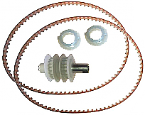 Drive Belts,Two Bushings and Pulley (Add On To Other Part Kits For Units With Two Drive Motors)